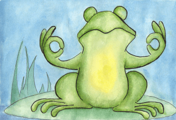 zen frog